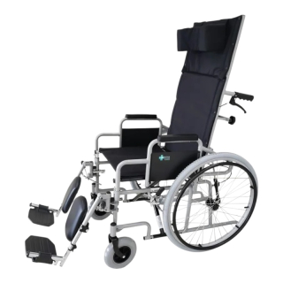 REHAFUND polohovateľný invalidný vozík YJ-011JA, 45cm, čierny 